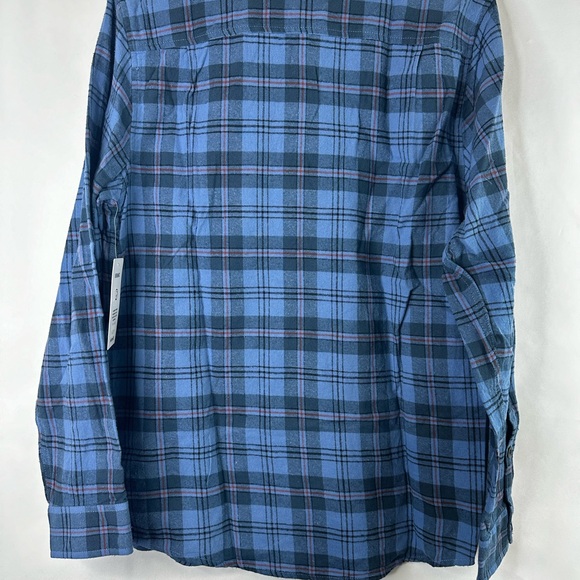 Hurley Men’s Thunderberry Portland Button Down Long Sleeves Shirt Plaid NWT - Picture 5 of 13